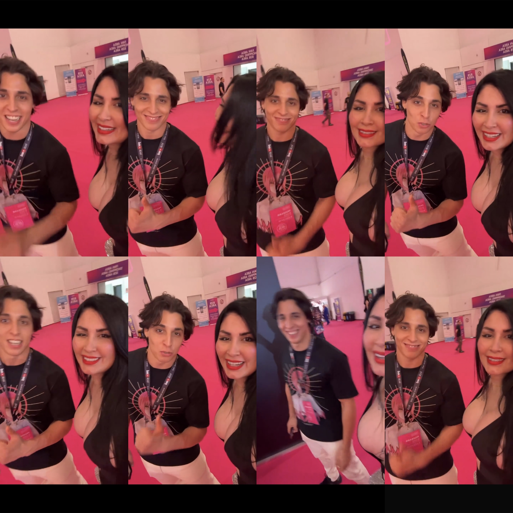 مقطع ميرا النوري مع الوحش التونسي