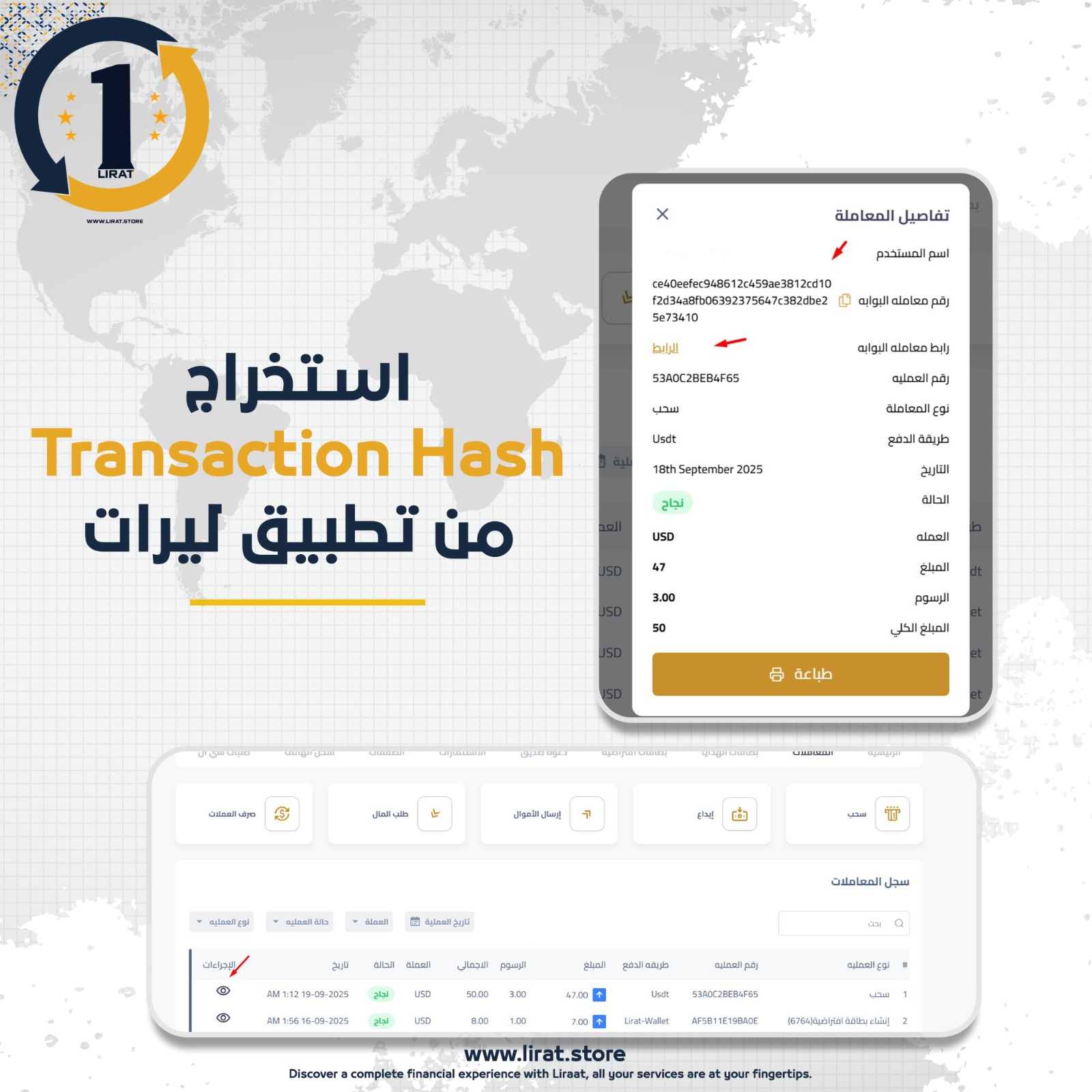 تجربة تطبيق ليرات